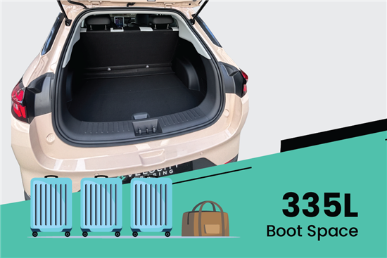 335L Boot Space